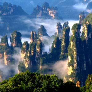 單獨(dú)成團(tuán)K線：（夏日激情）張家界、天子山、寶峰湖、猛洞河漂流三晚四日游